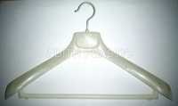 Plastic Coat Hanger - Lightweight Plastic, Customized Size | Unbreakable Design, Smooth Finish For Home And Showroom Use