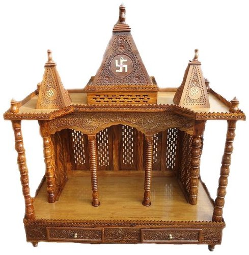 Sheesham Wooden Temple