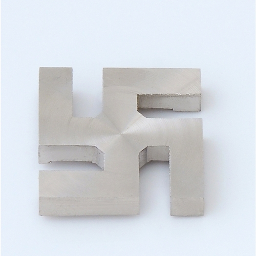 Brass Mirror Cap Swastik