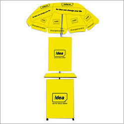 Advertising Umbrella Table