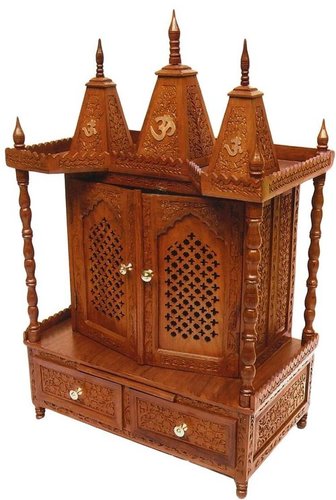 Handcrafted Rosewood Temple