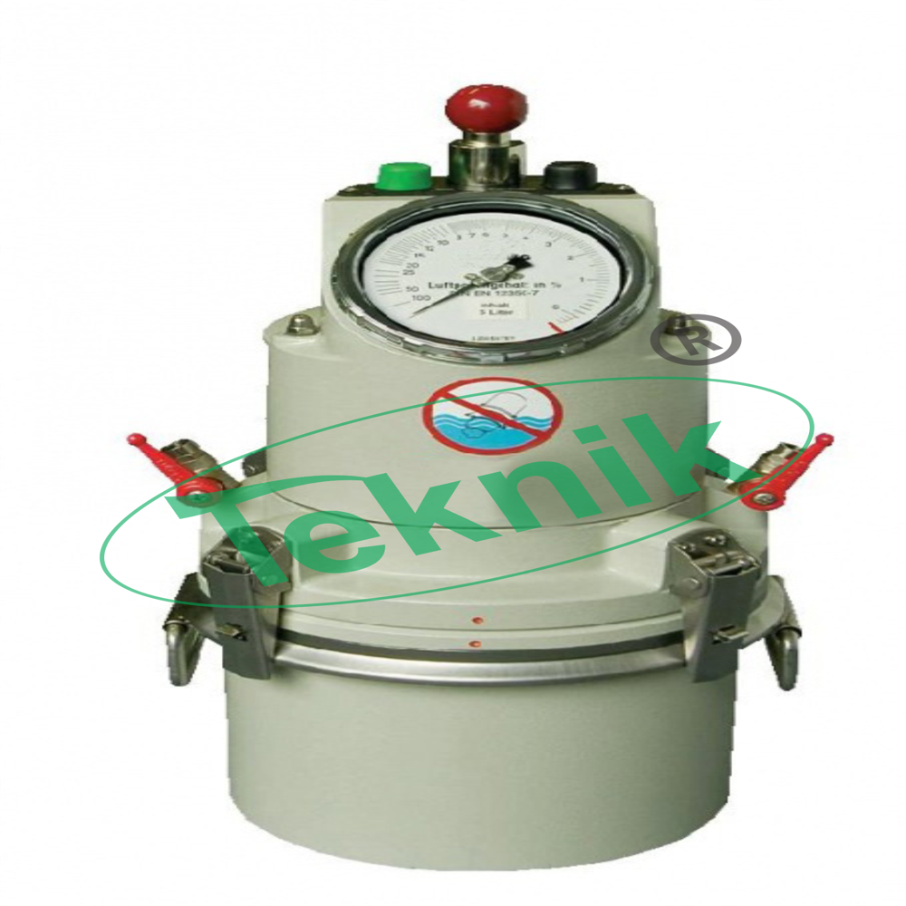 Air Entrainment Meter for Soil Testing