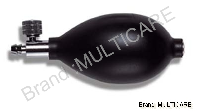 Blood Pressure Rubber Bulb - Rubber, 111 Millimeter Length, Oval Shape | Durable, Easy to Use, Accurate Dimensions, Waterproof