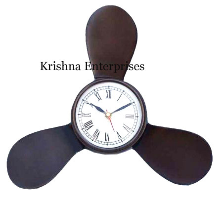 Antique Propeller Fan Clock