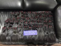 Raw Weft Human Hair - 100 Grams, 762 Mm Length, Black 1b | 100% Human Hair, Non-shedding, Smooth Texture, Natural Shine