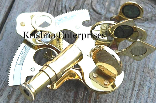 Brass Pocket Sextant 