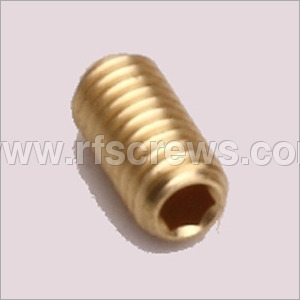 Brass Allen Grub Screws