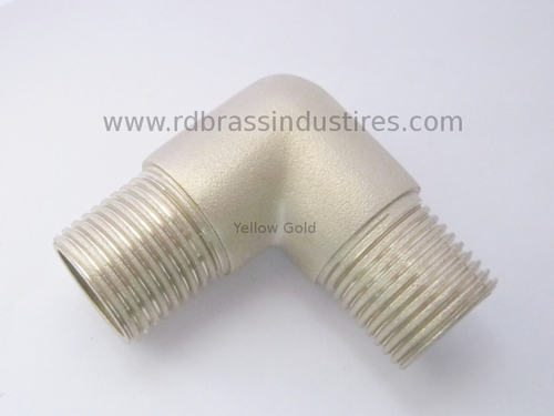Brass Forged Blasting Male Elbow