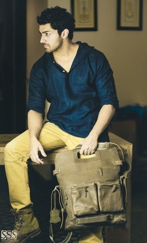 Brown Leather Laptop Bag