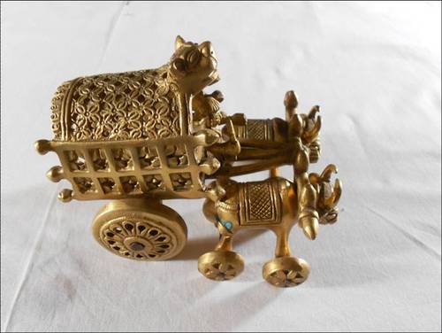 Brass Bullock Cart