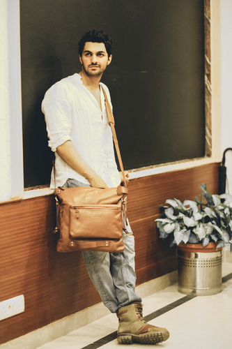 Designer Leather Laptop Bag