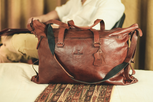 Leather Weekend Bag