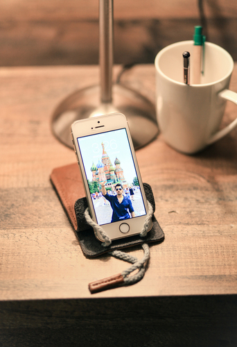 Cell Phone Leather Case