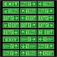 Exit Glow Sign Boards