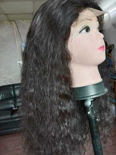 Curly Hair Lace Wigs By BLESSING INDIAN REMY HAIR EXPORTS PVT. LTD.