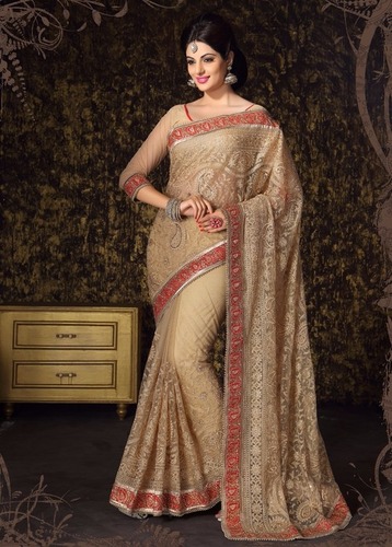 LADIES DESIGNER STONE WORK SAREE