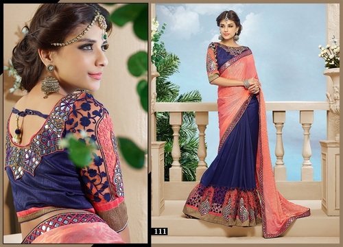 Designer Heavy Embroidered Sarees