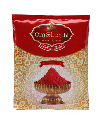 Om Shanthi Kumkum Pouch