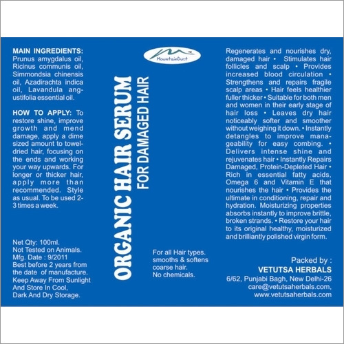 Herbal Hair Care Products