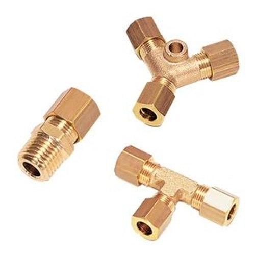 Brass Double Ferrule Fitting