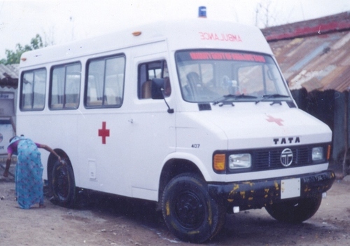 Ambulance on TATA 407