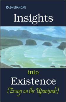 The Insights into Existence-Essays on Upanishads - Paperback 6x9 inches Dark Blue, Philosophical Insights and Spiritual Exploration