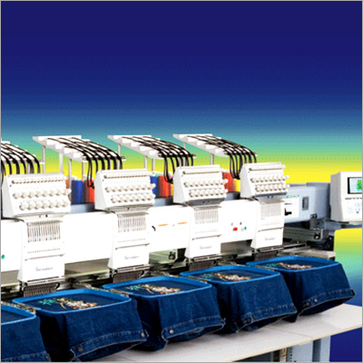 Six Head Embroidery Machine