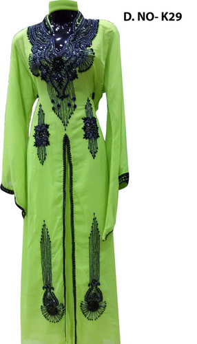 kaftan with black stone
