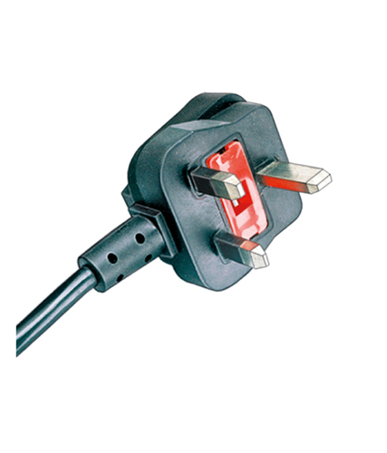 UK Plug Cord With Built In Fuse