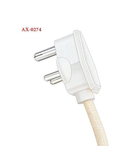 3 Pin Cloth Wire Mains Cord (24/2) for iron