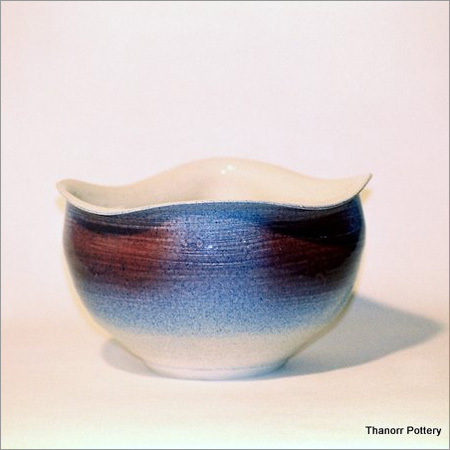 Ceramic Pots - 1.5 Liters, 5x5x4 Inches, Blue | Elegant Design, Durable Material, Water Resistant, Easy Cleaning