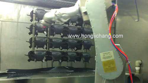 Robotic Painting Line For Automobile Parts