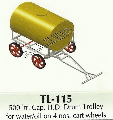 500 ltr. H.D. Drum Trolley