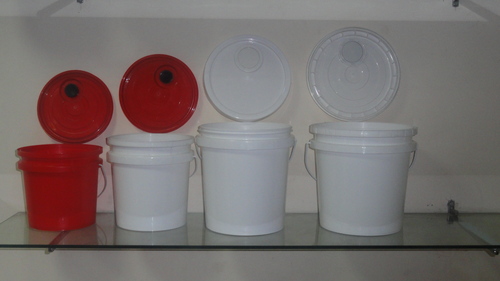 plastic lubricant buckets 5kg to 20kg