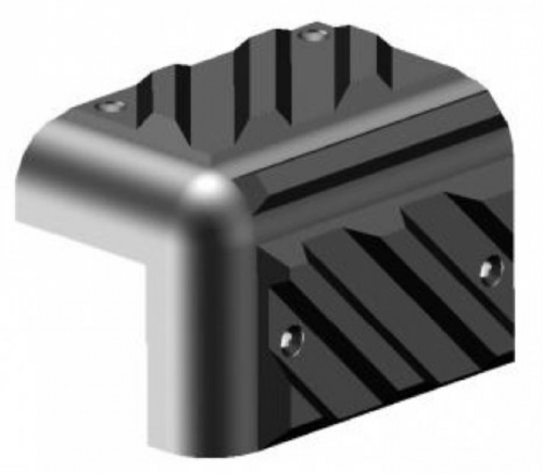 Rubber Chevron Corner