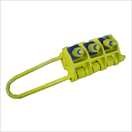 Three Bolted Conductor Clamp