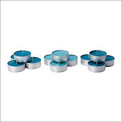 Tea Lights Blue Candle