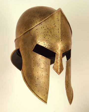Spartan Warrior Copper Helmet 