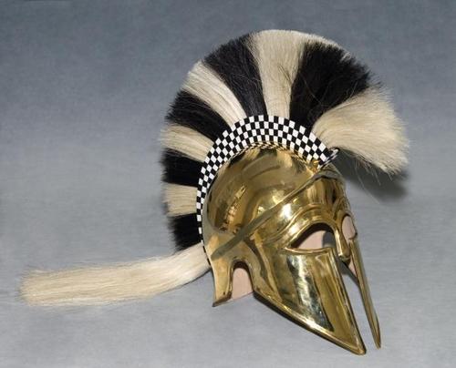 Ancient greek helmet