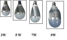 PE-B-3W LED BULB