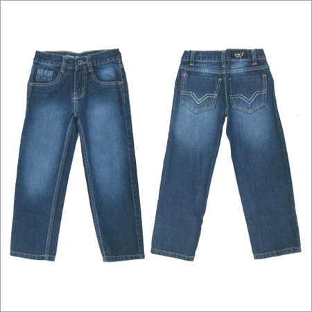 Boy's Plain Jeans