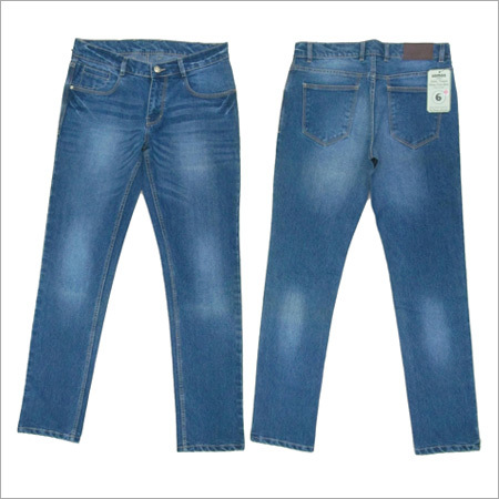 Cotton Lycra Jeans - Cotton Lycra, Slim Fit, Blue | Comfort Stretch, Durable Fabric, Stylish Design, Easy Care, Versatile Wear
