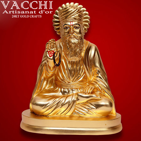 Gold Plated Nanak Idol