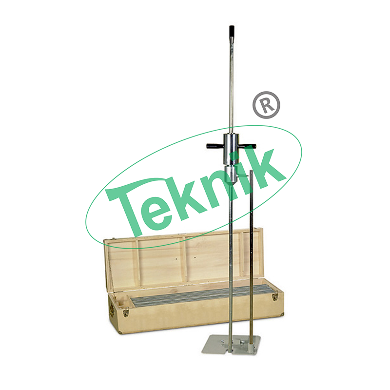 Dynamic Cone Penetration Apparatus - Color: Silver