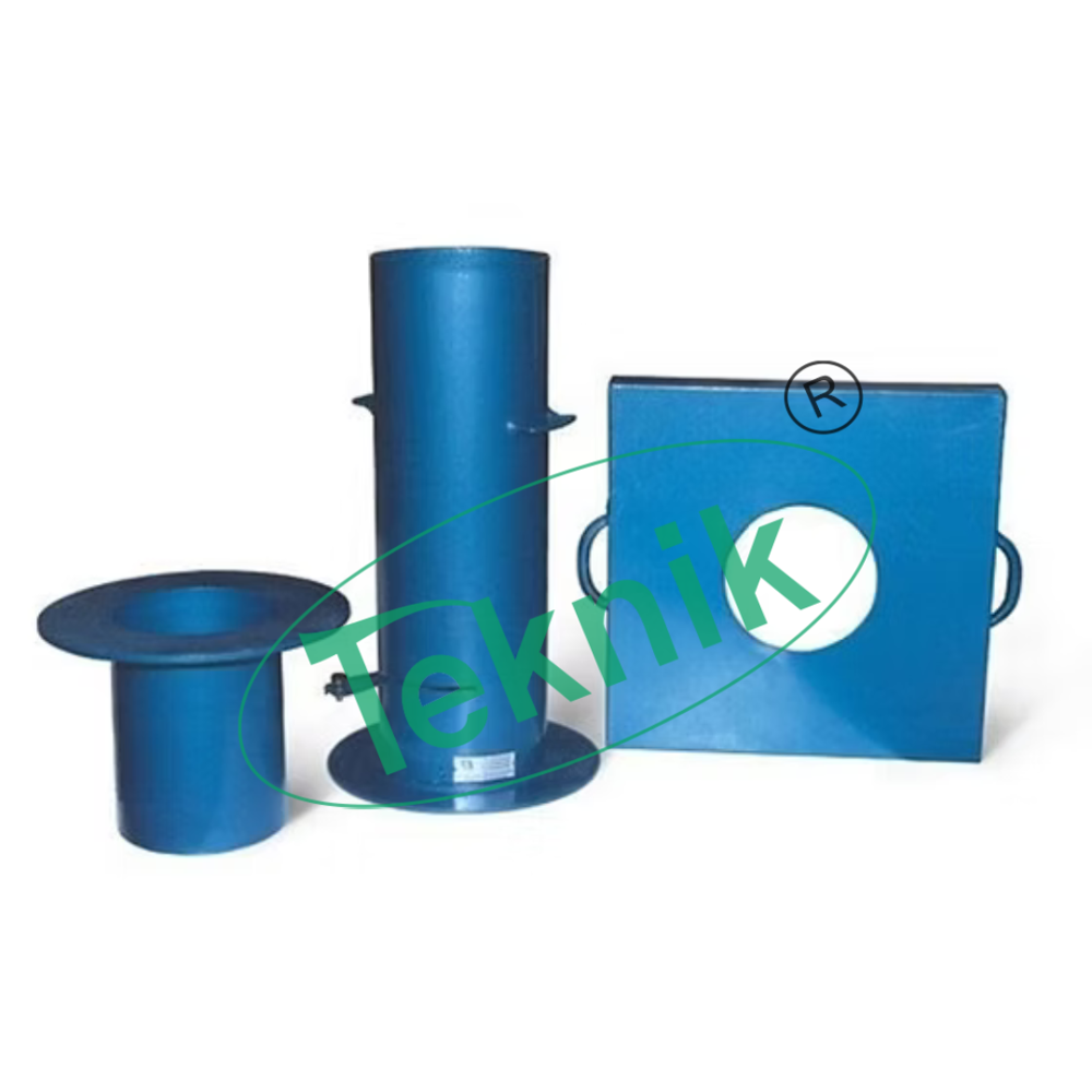 Field Density Apparatus - 15cm Sand Replacement Method | Soil Testing Equipments, Includes Metal Tray and Sand Pouring Cylinder