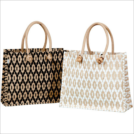 Fancy Printed Jute Bags