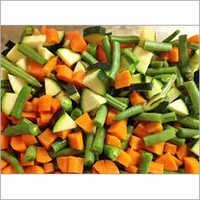 जमे हुए कटी हुई सब्जियाँ