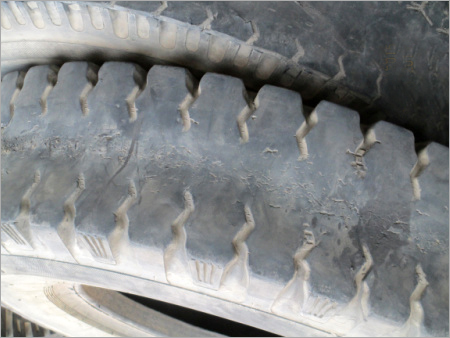 Old Dumper Tyre