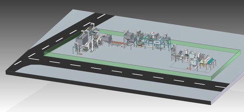 Almond Processing Machine