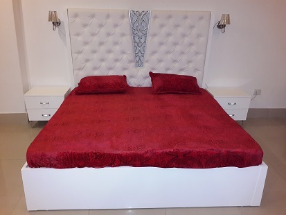 Double Bed With MDF Grill